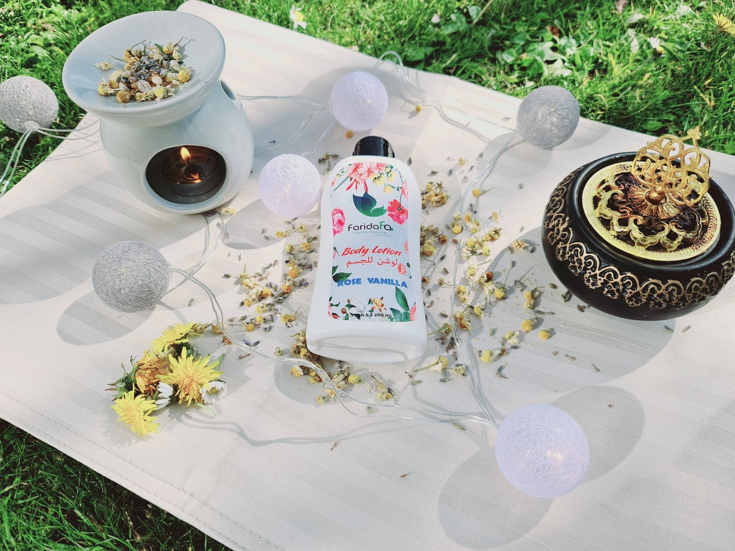Rose Vanilla Handmade Natural Lotion