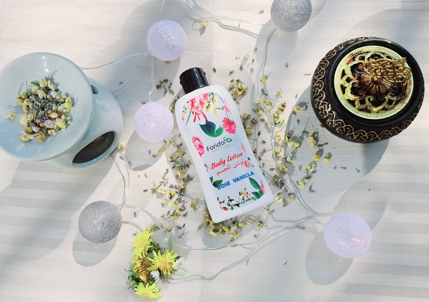 Rose Vanilla Handmade Natural Lotion