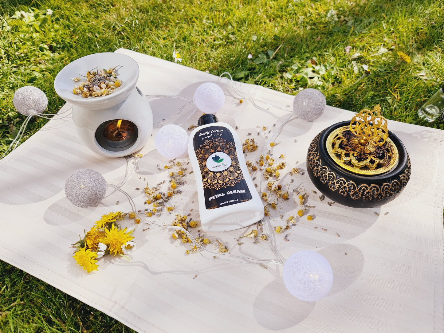 Petal Gleam Handmade Natural Lotion
