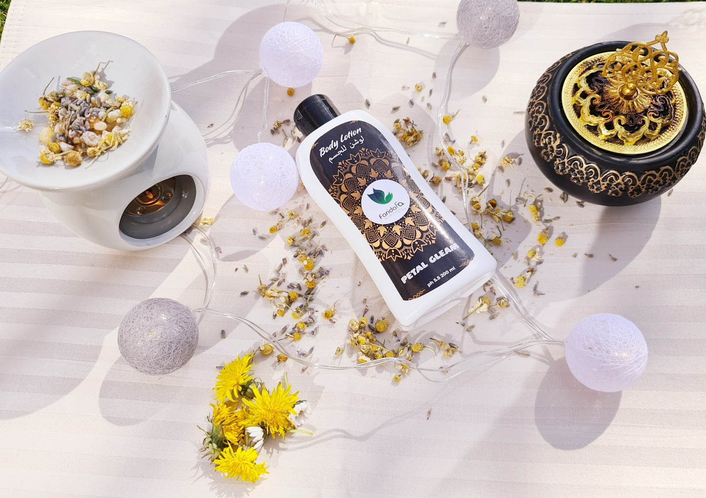 Petal Gleam Handmade Natural Lotion